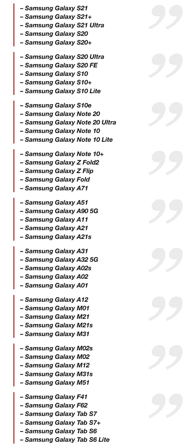 Danh sách các thiết bị Samsung Galaxy đủ điều kiện nâng cấp One UI 4.0 dựa trên Android 12 Danh sách các thiết bị Samsung Galaxy đủ điều kiện nâng cấp One UI 4.0 dựa trên Android 12