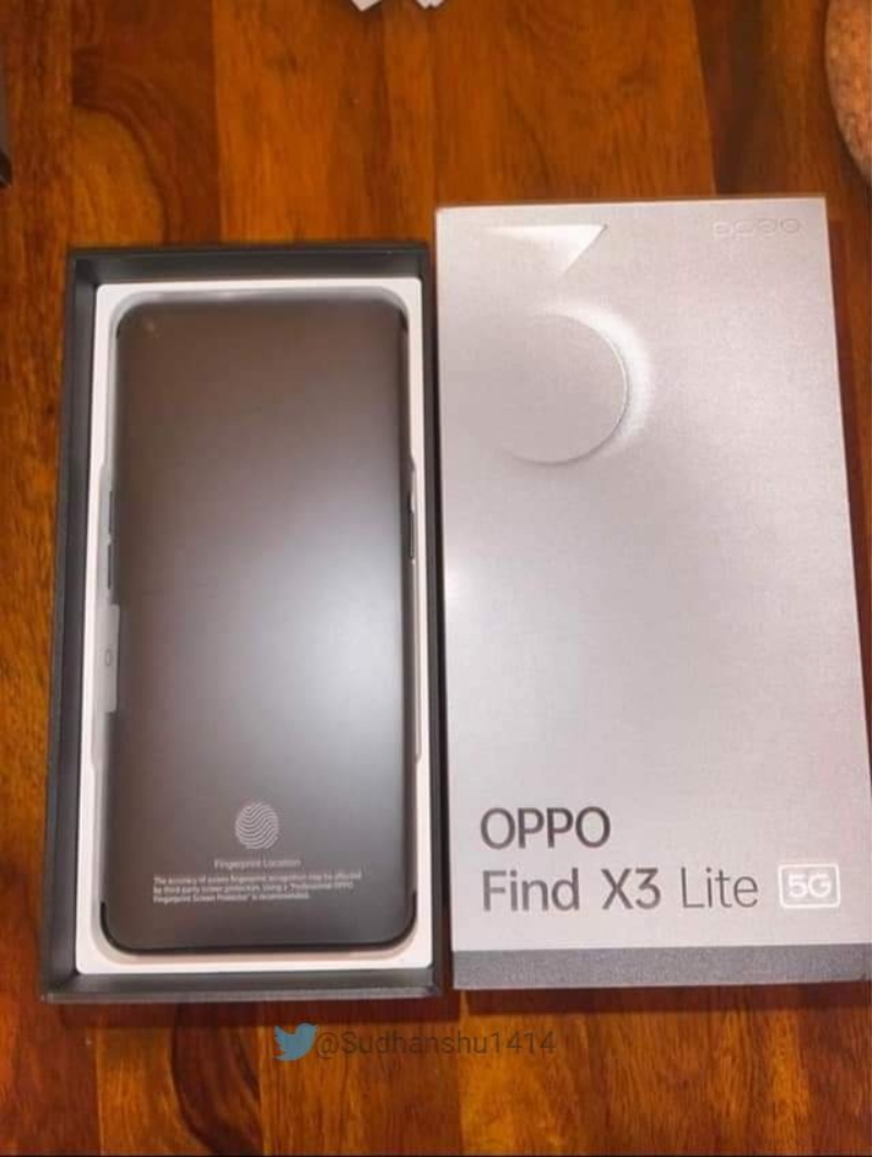 Overall design image of OPPO Find X3 Lite Overall design image of OPPO Find X3 Lite