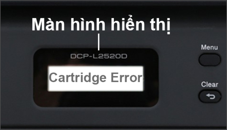 Lỗi Cartridge Error