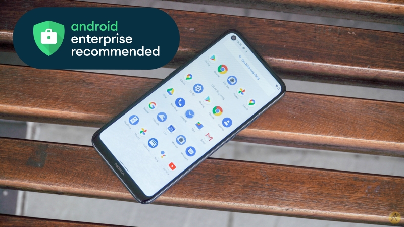 Nokia 5.4 đạt chứng nhận Android Enterprise Recommendation từ Google Nokia 5.4 đạt chứng nhận Android Enterprise Recommendation từ Google