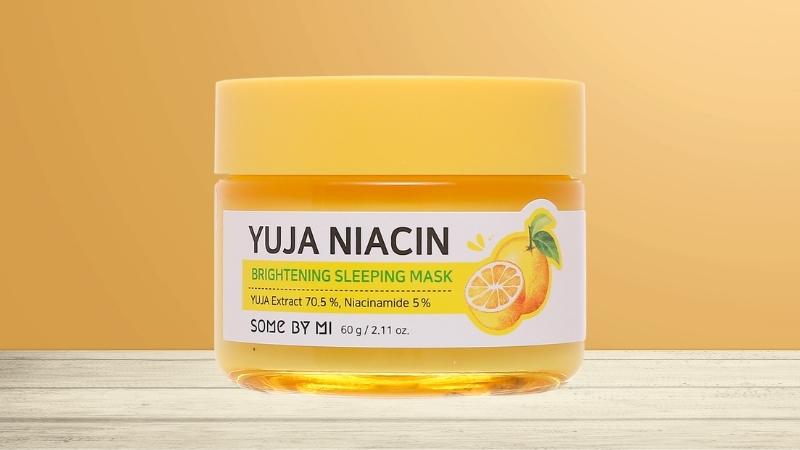 Mặt nạ ngủ Some By Mi Yuja Niacin 30 Days Miracle Brightening Sleeping Mask hộp 60g