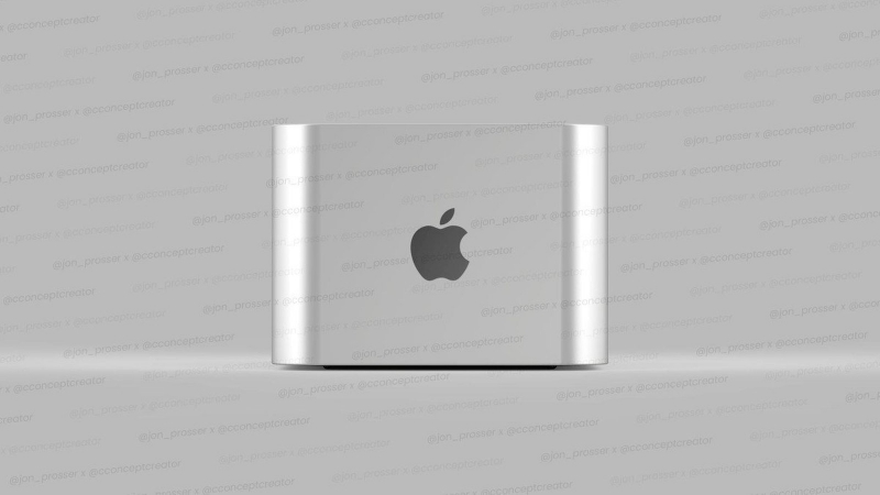 Ảnh render Apple Mac Pro mini