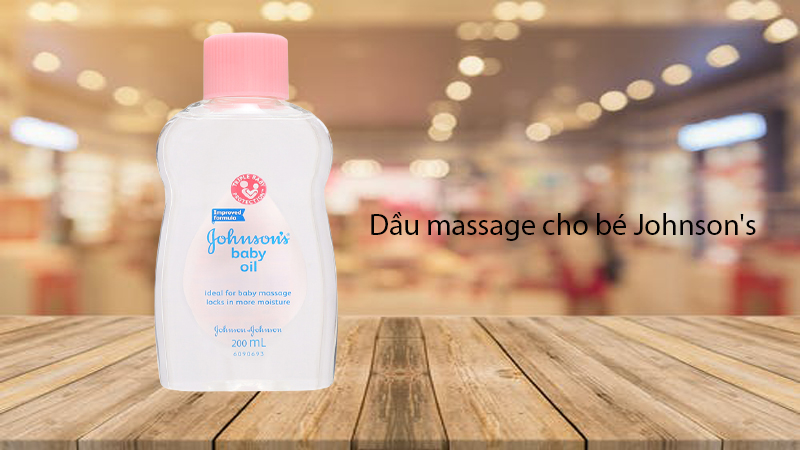 Vì sao nên dùng dầu massage Johnson's cho bé?