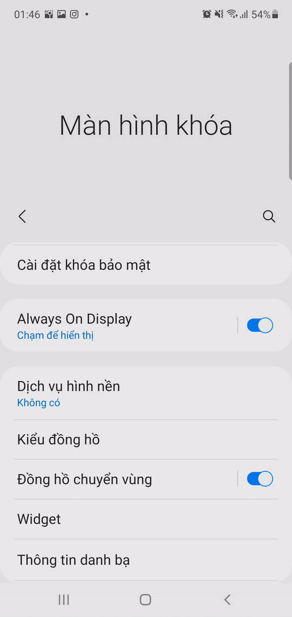 Bạn có thể tùy chọn mặt đồng hồ hiển thị trên màn hình khóa hoặc Always on display khá thú vị! Bạn có thể tùy chọn mặt đồng hồ hiển thị trên màn hình khóa hoặc Always on display khá thú vị!