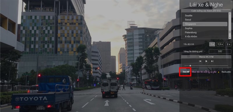 Drive and Listen bước 3