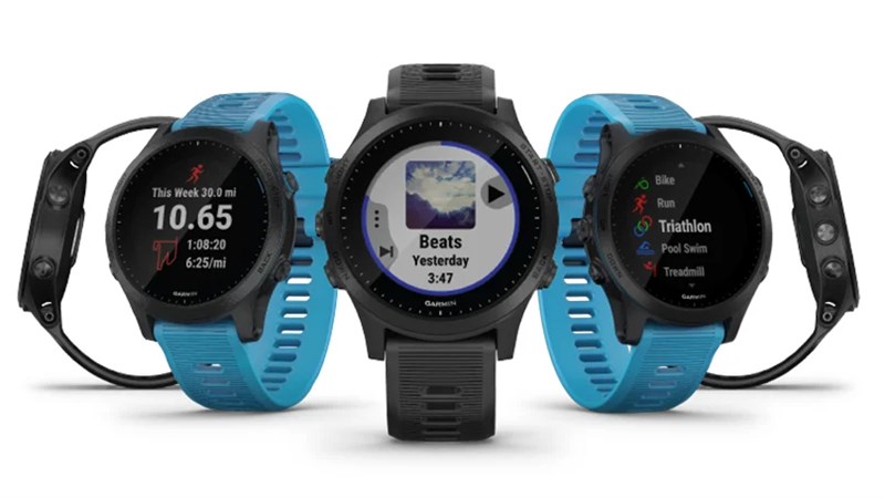 Forrunner 945 là chiếc smartwatch dành cho người chơi hệ 3 môn phối hợp.