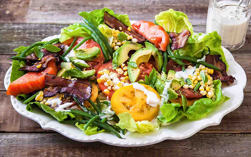 Salad rất dễ tiêu hóa