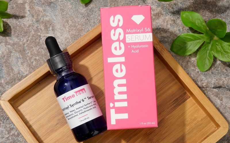 Serum trị sẹo rỗ, sẹo lõm Timeless Matrixyl Synthe’6