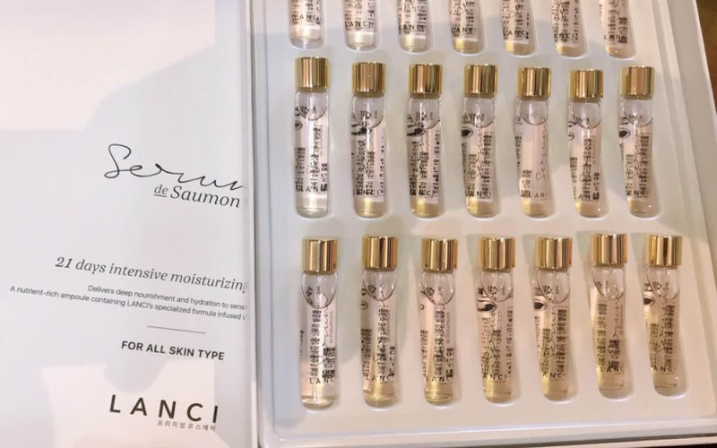 Serum trị sẹo rỗ Cá Hồi De Saumon Lanci