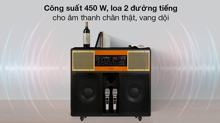 Loa Sumico có âm thanh sống động vang dội với đa dạng công suất​