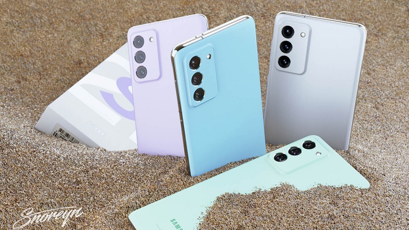 Galaxy S21 FE rò rỉ ảnh render Galaxy S21 FE rò rỉ ảnh render