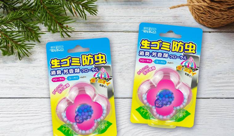 Khử mùi kháng khuẩn với hạt thơm khử mùi thùng rác Welco