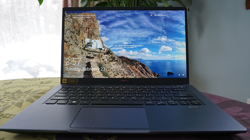 Khả năng xử lý của Acer Swift 3X rất ấn tượng