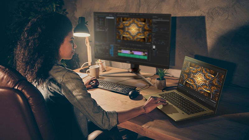 Acer Swift 3X: Laptop hiếm hoi được trang bị GPU rời của Intel