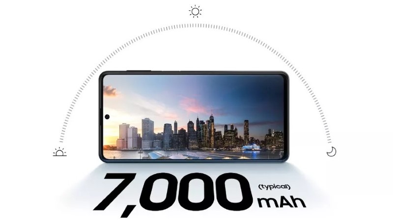 Với viên pin 7.000 mAh trên Samsung Galaxy M62 cho thời lượng sử dụng vô cùng ấn tượng