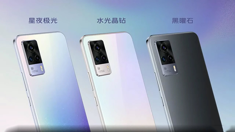 Vivo S9 has an electromagnetic kitchen camera cluster that includes 3 cameras Vivo S9 has an electromagnetic kitchen camera cluster that includes 3 cameras