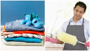 Cách gấp đồ cực nhanh gọn các anh chồng cần biết để phụ vợ ngày 8/3