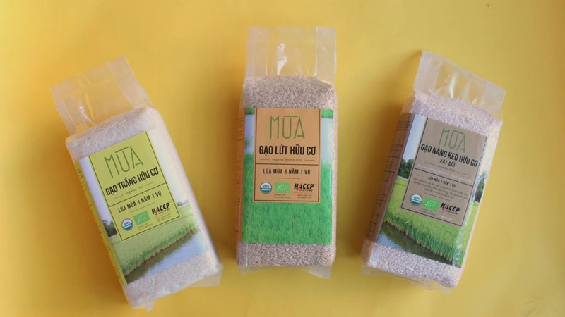 Gạo lứt hữu cơ Mùa