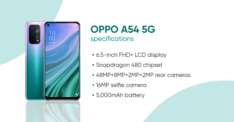 oppo a54 5g chip