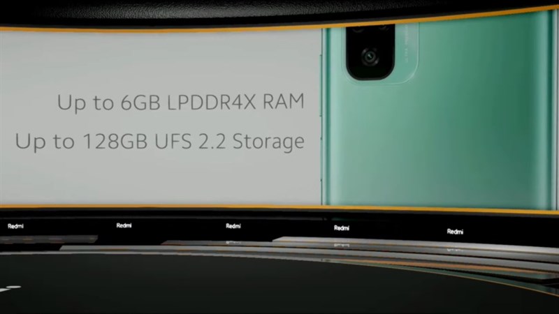 Redmi Note 10 is equipped with LPDDR4X RAM and UFS 2.2 internal memory Besides, we will have two memory options with 4 GB RAM + 64 GB or 6 GB RAM + 128 GB. You may not know, the RAM on Xiaomi Redmi Note 10 belongs to LPDDR4X generation, UFS 2.2 standard memory helps to increase read and write speed and improve performance as well as multitasking of the machine.