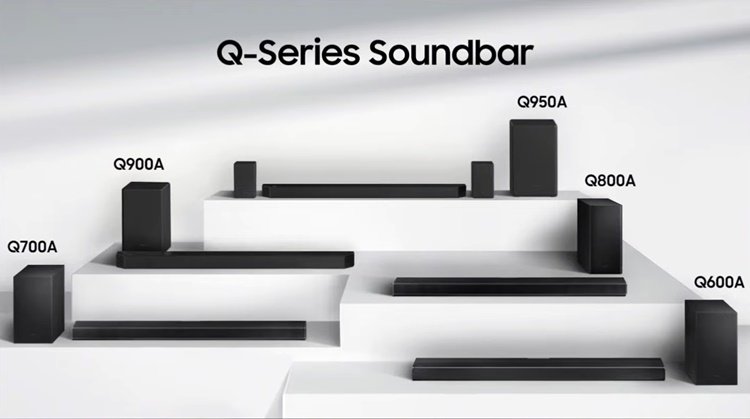 Soundbars Samsung trong năm 2021