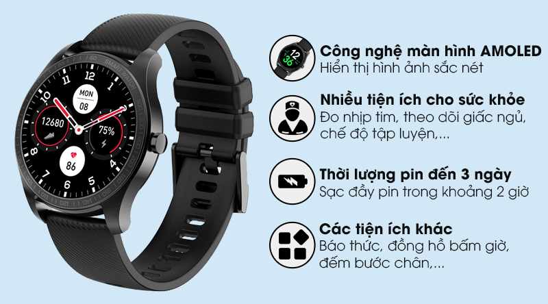 Đồng hồ thông minh BeU Watch KW33