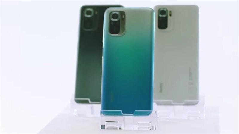 Overall design of Xiaomi Redmi Note 10 I really like the layout of this camera cluster when it looks very professional and luxurious. In addition Xiaomi also gives us a version with extremely different from the rest of the world.