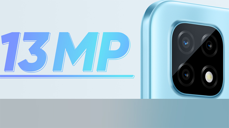 Realme C21 có cụm camera hình vuông với chất lượng đủ dùng