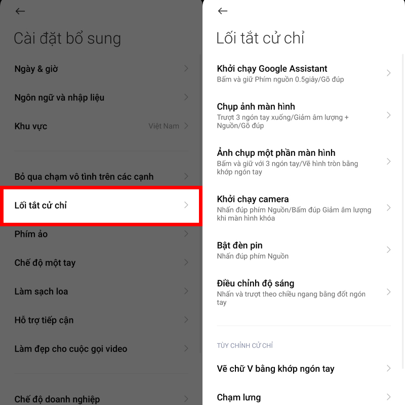 Cử chỉ thông minh Cử chỉ thông minh