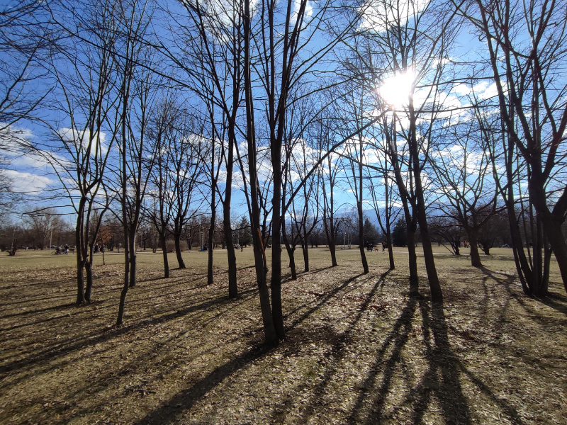 Ảnh chụp góc rộng ở điều kiện ngược sáng trên Redmi Note 10 Pro. (Nguồn: GSMArena).