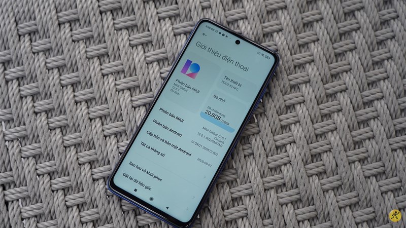 POCO X3 (NFC) sở hữu con chip giống như Redmi Note 10 Pro.