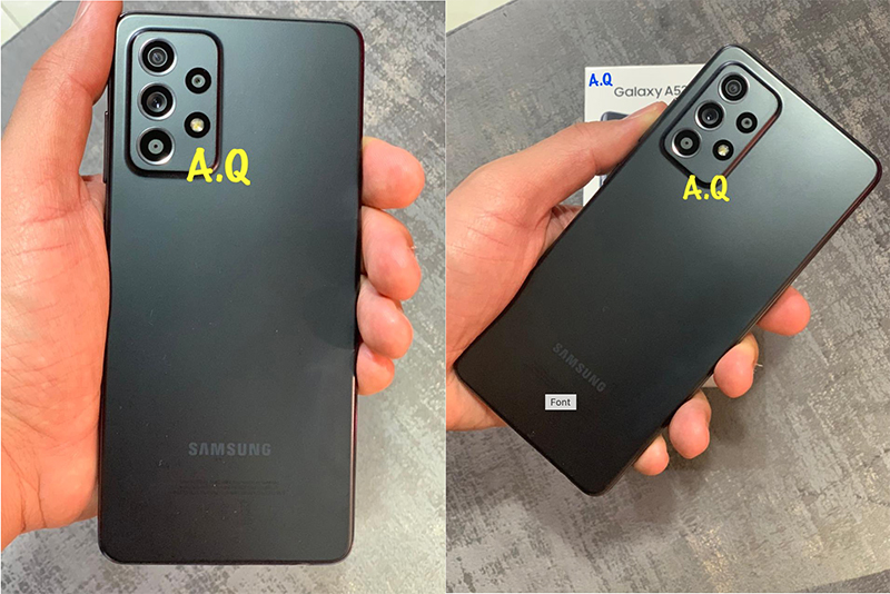 Galaxy A52 lộ những hình ảnh thực tế đầu tiên: Xác nhận thiết kế và cấu hình giống như các rò rỉ, vẫn có củ sạc đi kèm