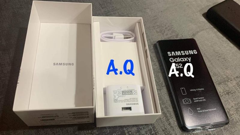 Galaxy A52 lộ những hình ảnh thực tế đầu tiên: Xác nhận thiết kế và cấu hình giống như các rò rỉ, vẫn có củ sạc đi kèm