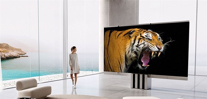Xuất hiện TV MicroLED gập, ẩn dưới sàn nhà đầu tiên trên thế giới giá 9,2 tỉ