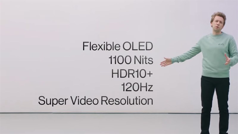 OnePlus 9 5G được trang bị màn hình HDR 10+