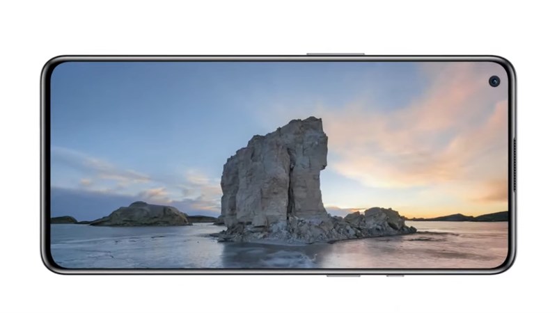 OnePlus 9 5G được trang bị màn hình phẳng