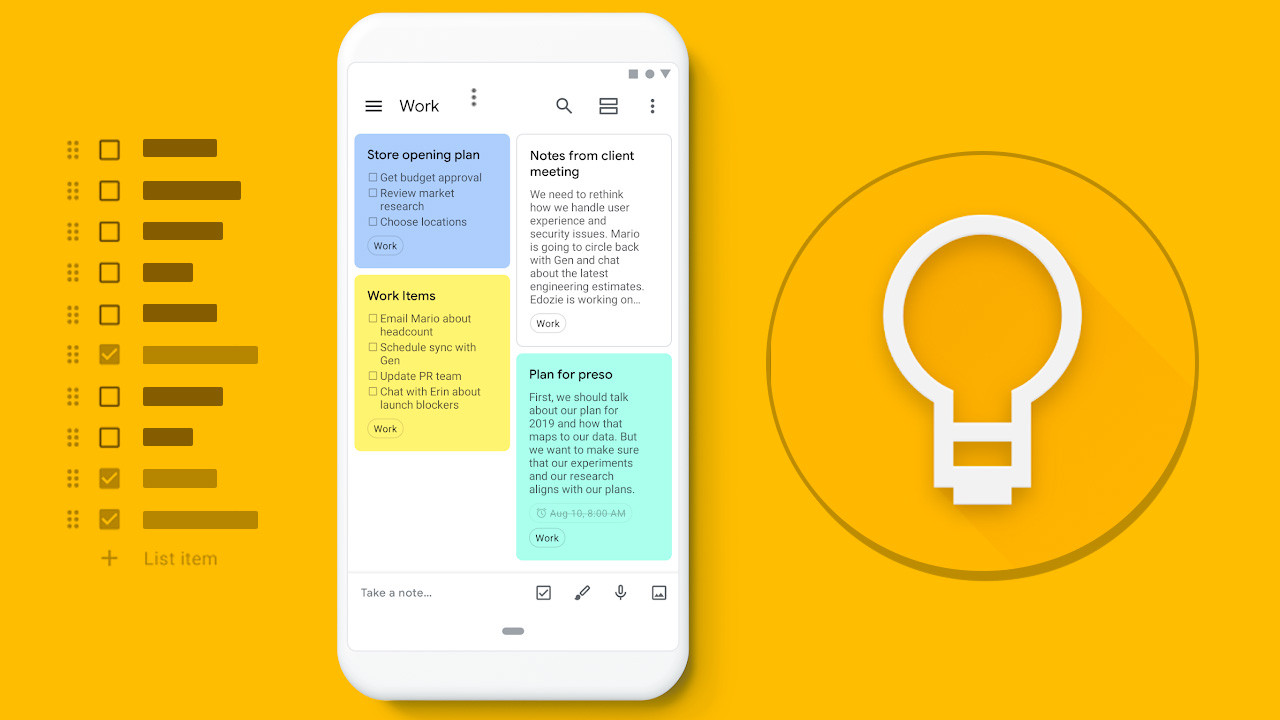 What is Google Keep? What features are there? Who can use Google Keep?