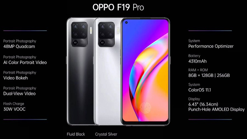 OPPO F19 Pro có hiệu năng đủ chiến tốt các tựa game hot hiện nay