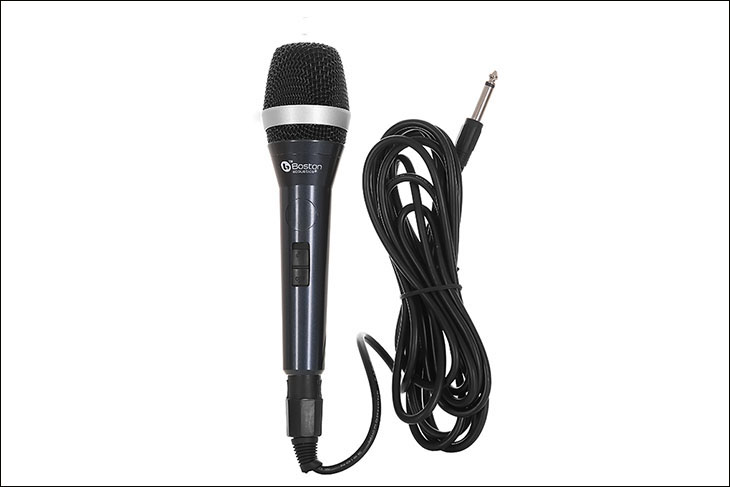 Bật mí 7 chức năng đặc biệt của micro không dây có thể bạn chưa biết > Micro có dây Boston Acoustic BAM1