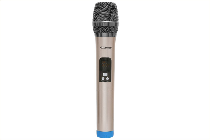 Bật mí 7 chức năng đặc biệt của micro không dây có thể bạn chưa biết > Micro không dây Zenbos MZ-201