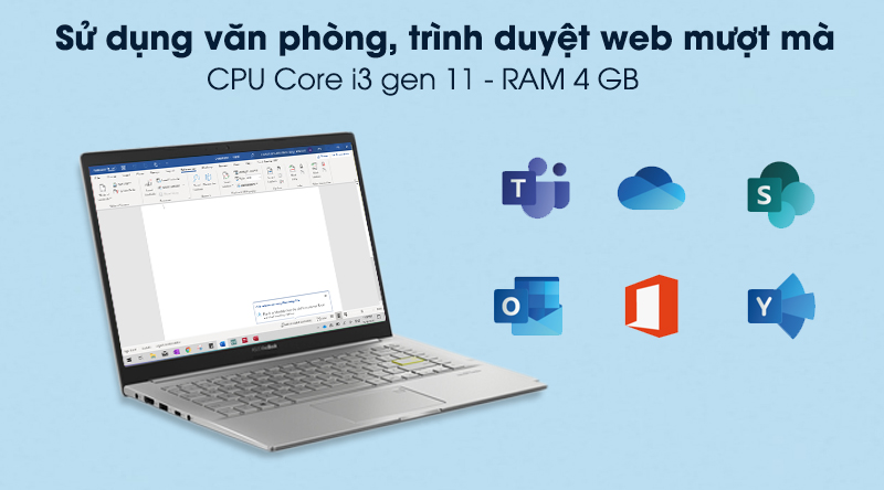  Asus VivoBook A415EA Intel Core i3