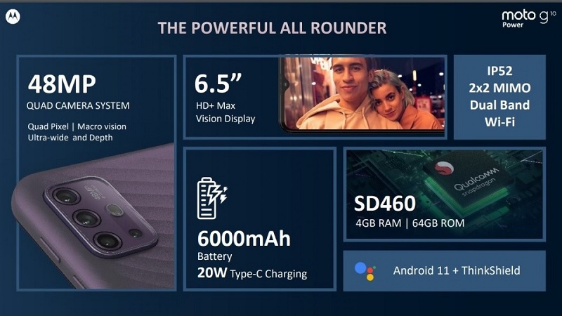 Motorola Moto G10 Power 