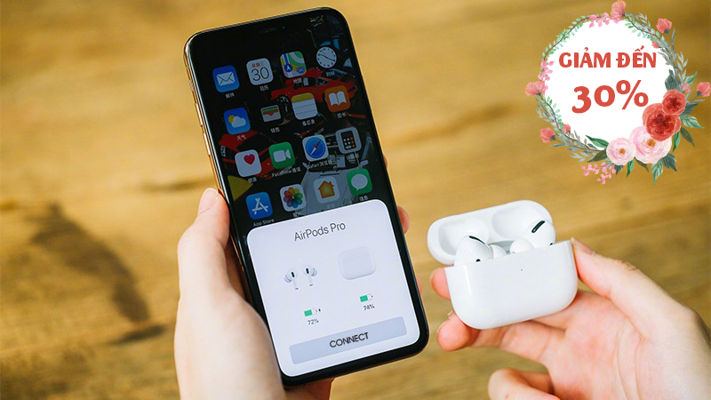 Tai nghe AirPods Pro sạc không dây Apple MWP22