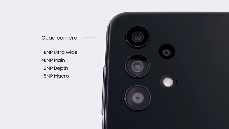 Thông số cụm camera sau của Galaxy A32 5G