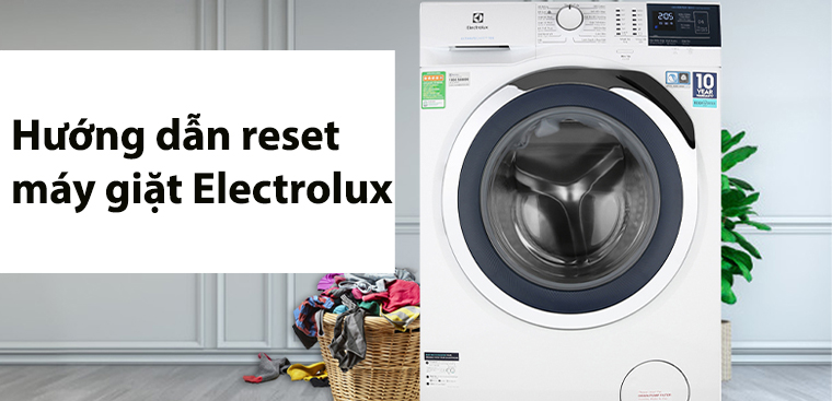 cách xóa lỗi máy giặt electrolux