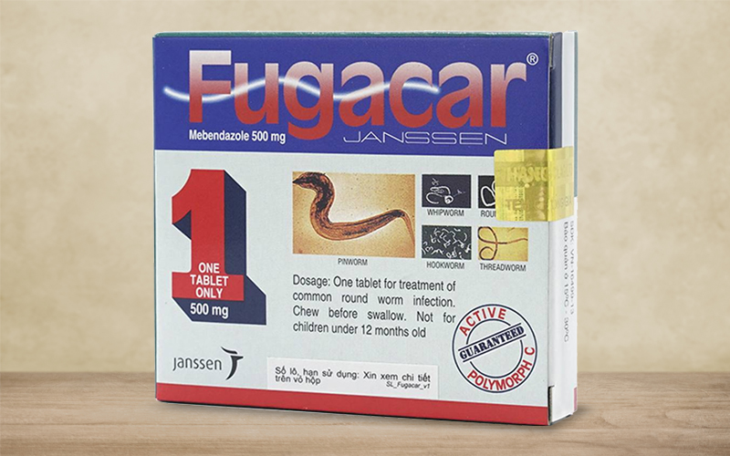 Fugacar là thuốc gì? Cách dùng uống thuốc tẩy giun Fugacar hiệu quả