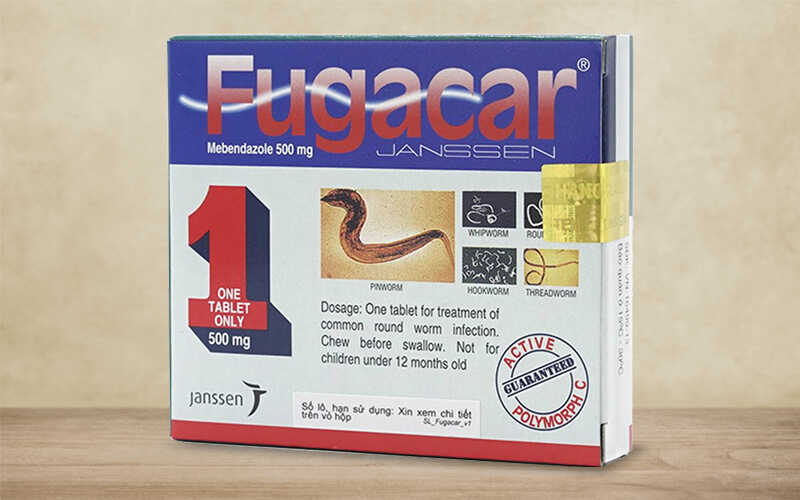 Thuốc tẩy giun Fugacar là gì? Cách uống thuốc tẩy giun Fugacar đúng và an toàn