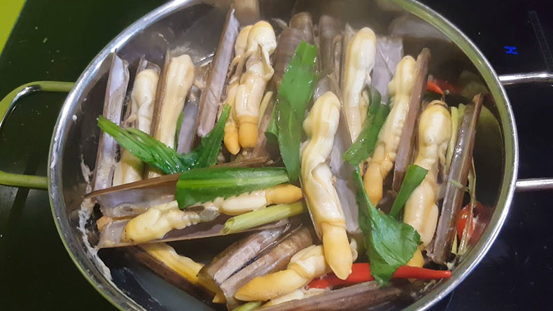 How to make nail snails steamed with lemongrass and chili simple at home