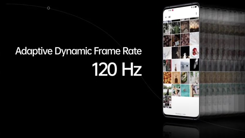 OPPO Find X3 Pro đươc trang bị màn hình 120 Hz