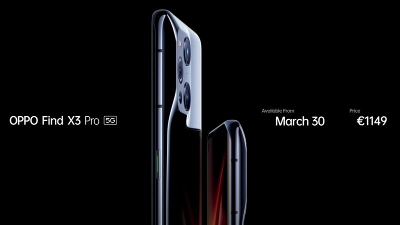 Giá bán của OPPO Find X3 Pro